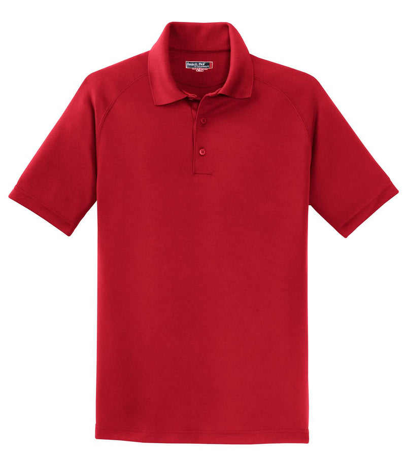 Sport-Tek Dry Zone Raglan Polo - True Red