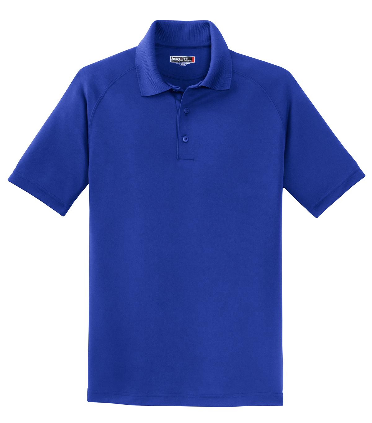 Sport-Tek Dry Zone Raglan Polo - True Royal