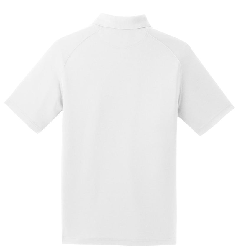 Sport-Tek Dry Zone Raglan Polo - White