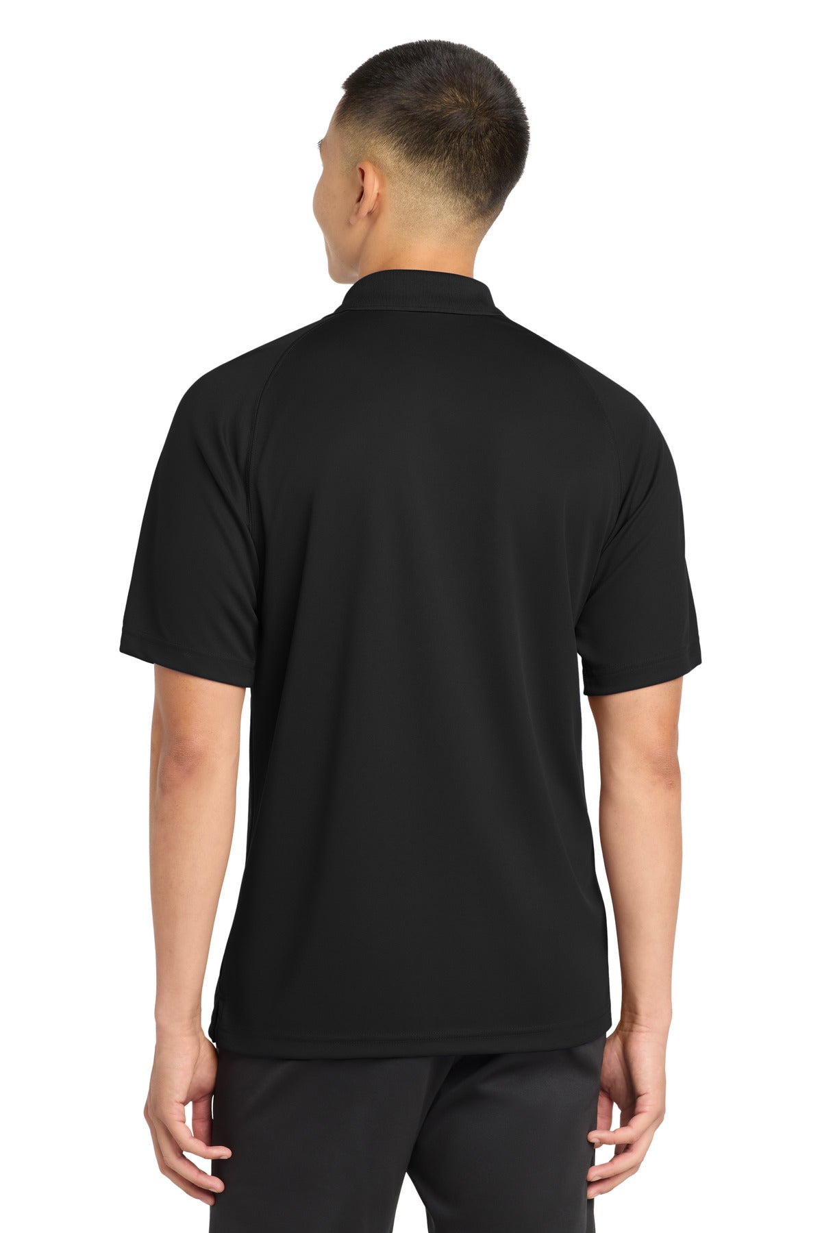 Sport-Tek Dry Zone Raglan Polo - Black