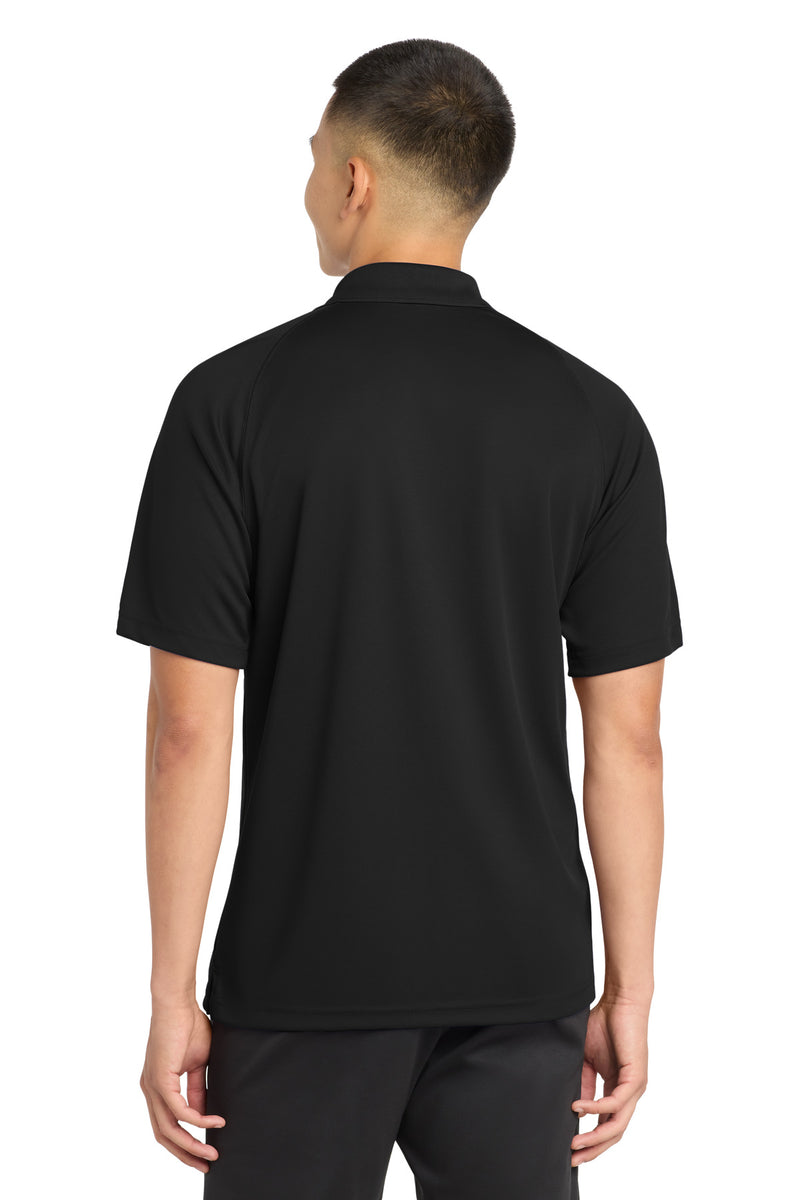 Sport-Tek Dry Zone Raglan Polo - Black