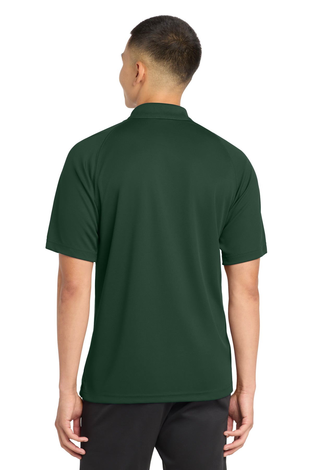 Sport-Tek Dry Zone Raglan Polo - Forest Green