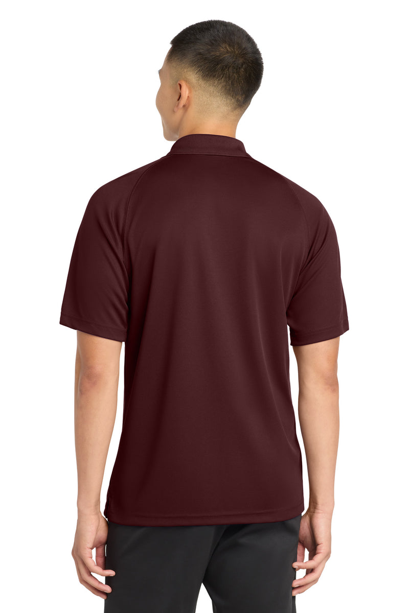 Sport-Tek Dry Zone Raglan Polo - Maroon