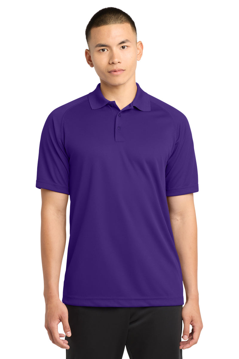 Sport-Tek Dry Zone Raglan Polo - Purple
