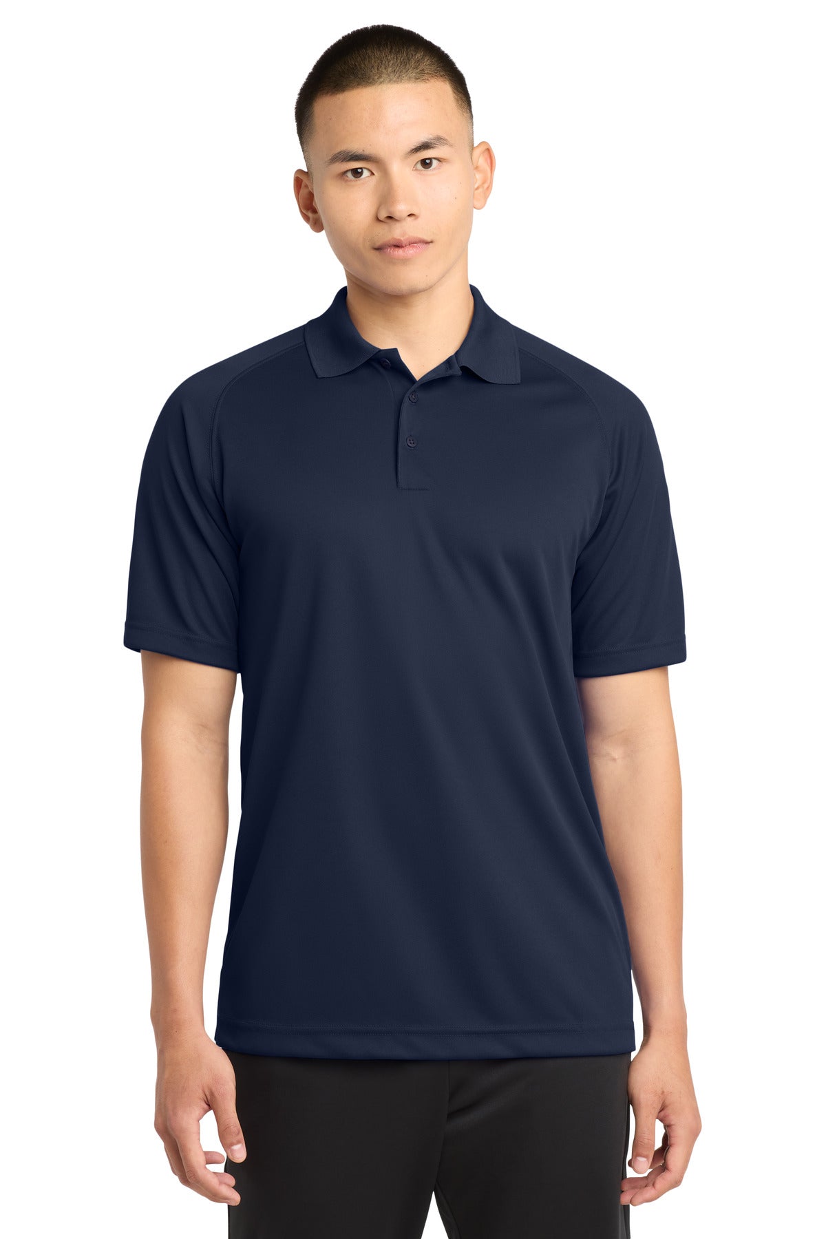 Sport-Tek Dry Zone Raglan Polo - True Navy