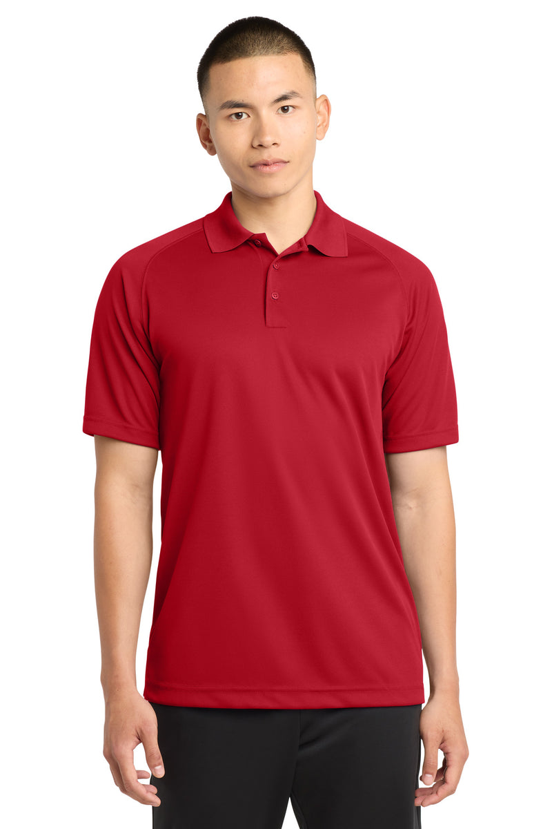 Sport-Tek Dry Zone Raglan Polo - True Red