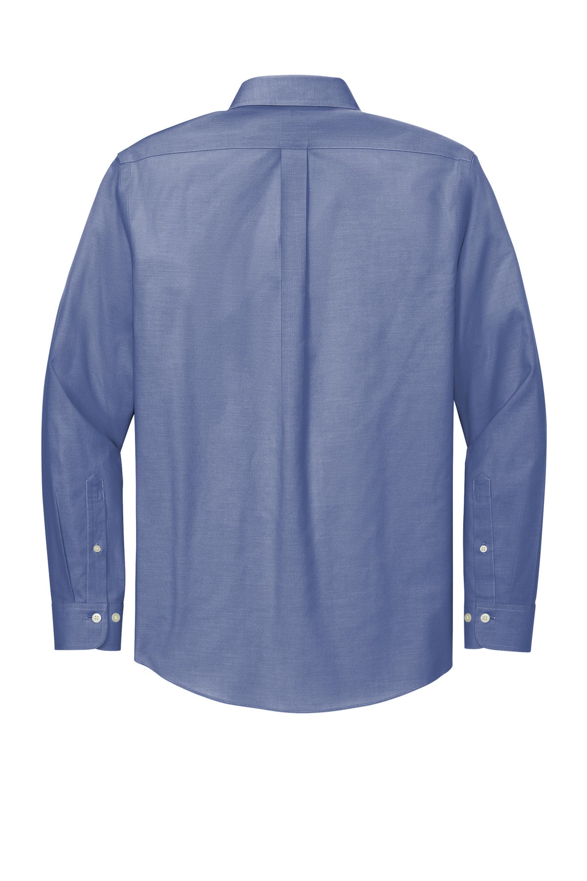 Brooks Brothers Tall Wrinkle-Free Stretch Pinpoint Shirt - Cobalt Blue
