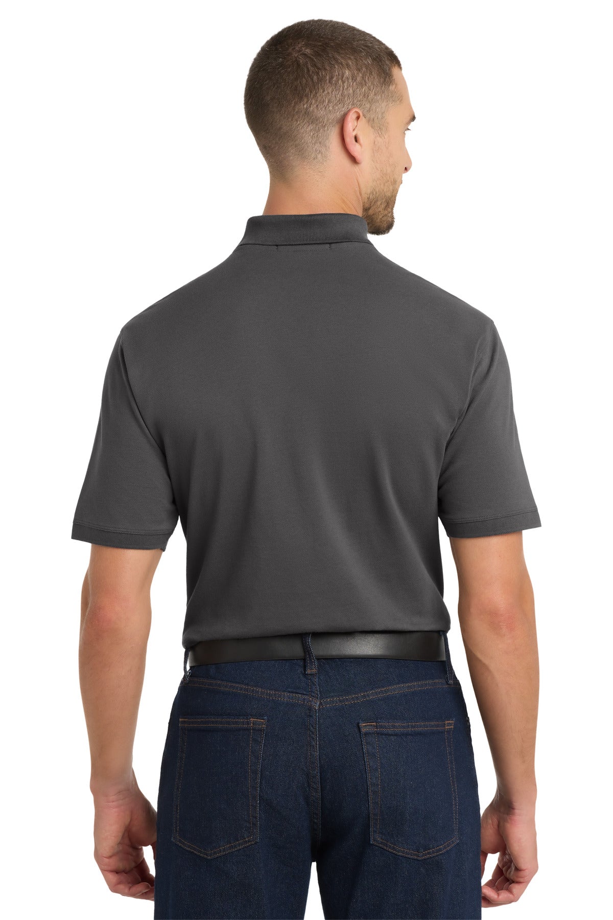 Port Authority Tall EZCotton Polo - Sterling Grey