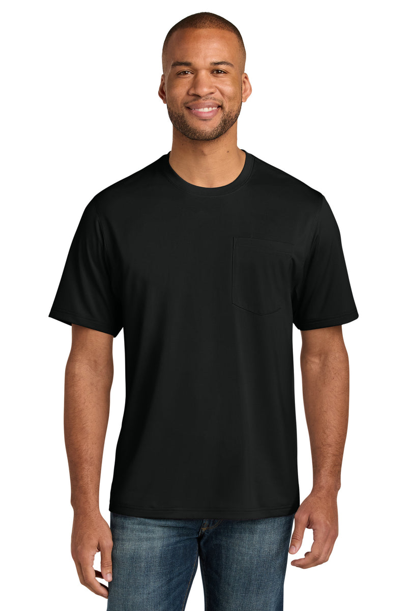 CornerStone Tall Workwear Pro Short Sleeve Pocket Tee - Black