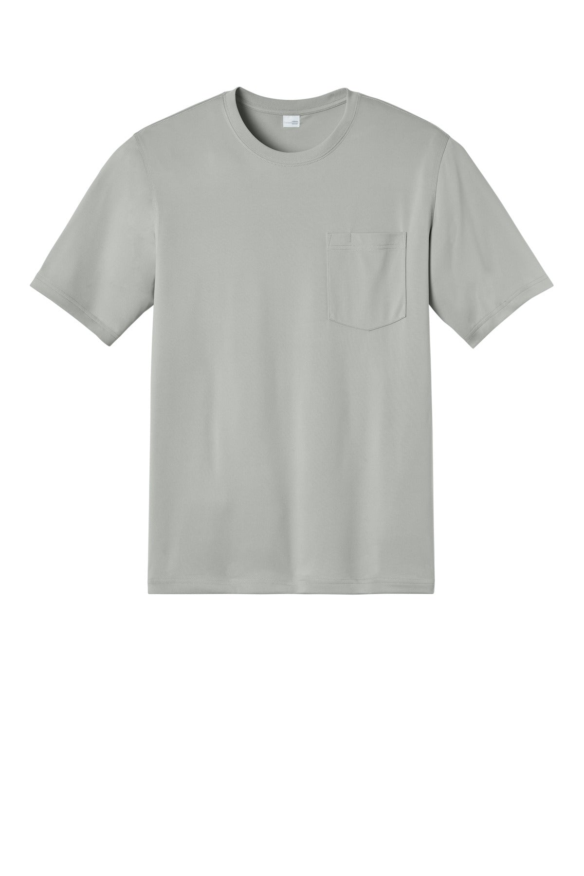 CornerStone Tall Workwear Pro Short Sleeve Pocket Tee - Light Grey
