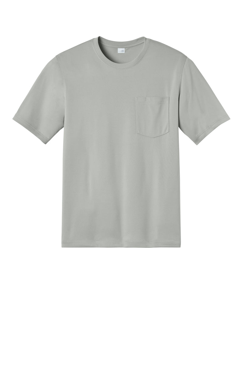 CornerStone Tall Workwear Pro Short Sleeve Pocket Tee - Light Grey