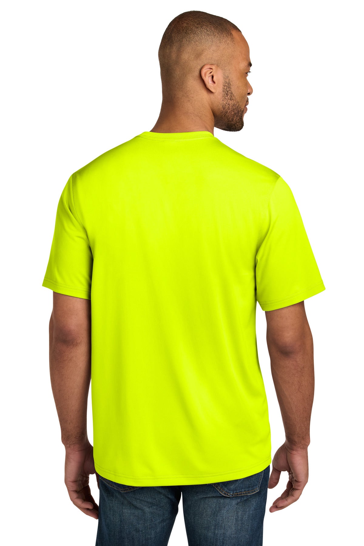 CornerStone Tall Workwear Pro Short Sleeve Pocket Tee - Safety Yellow