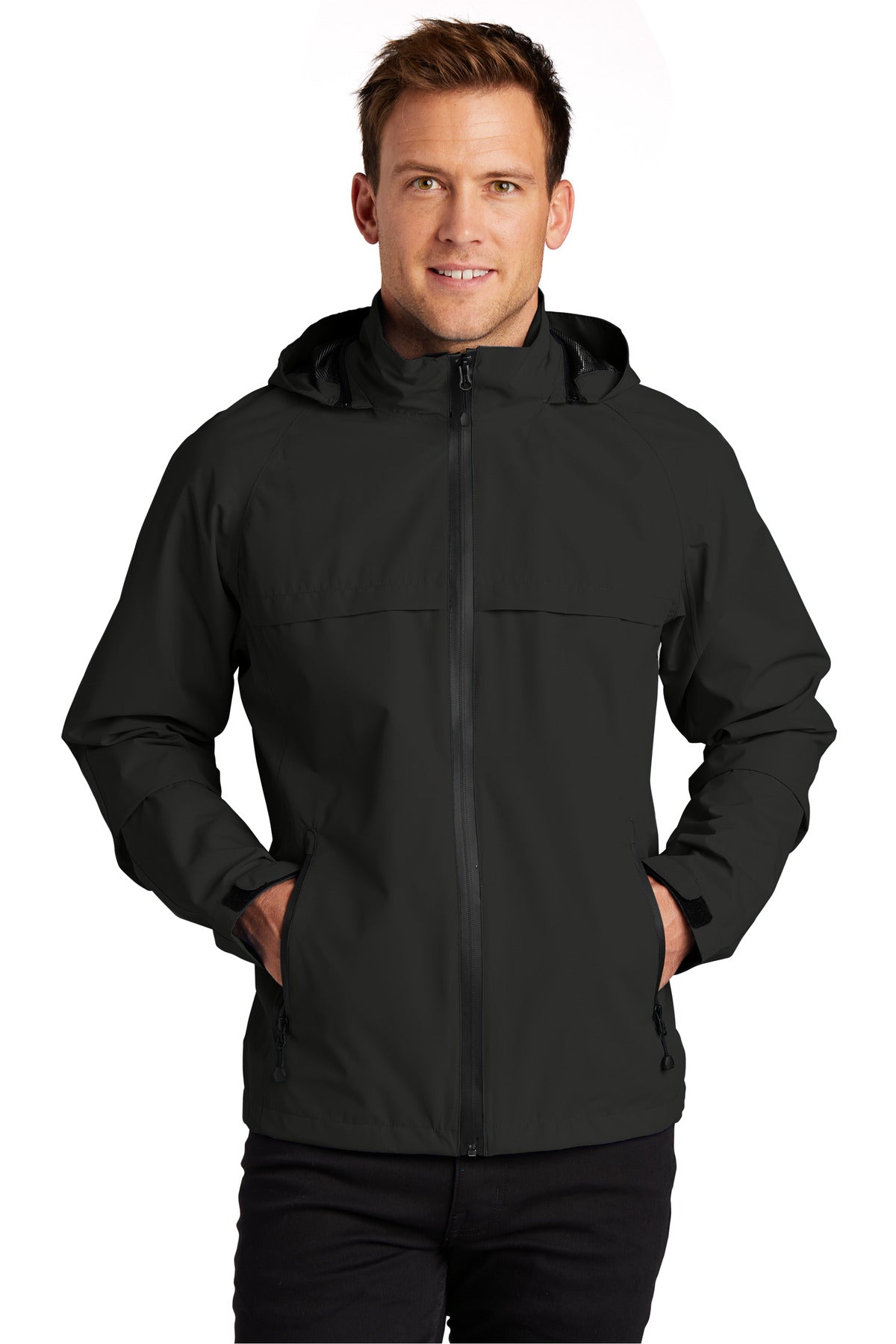 Port Authority Tall Torrent Waterproof Jacket - Black