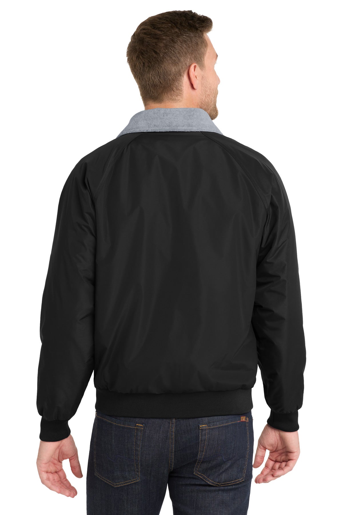 Port Authority Tall Challenger Jacket - True Black/ Grey