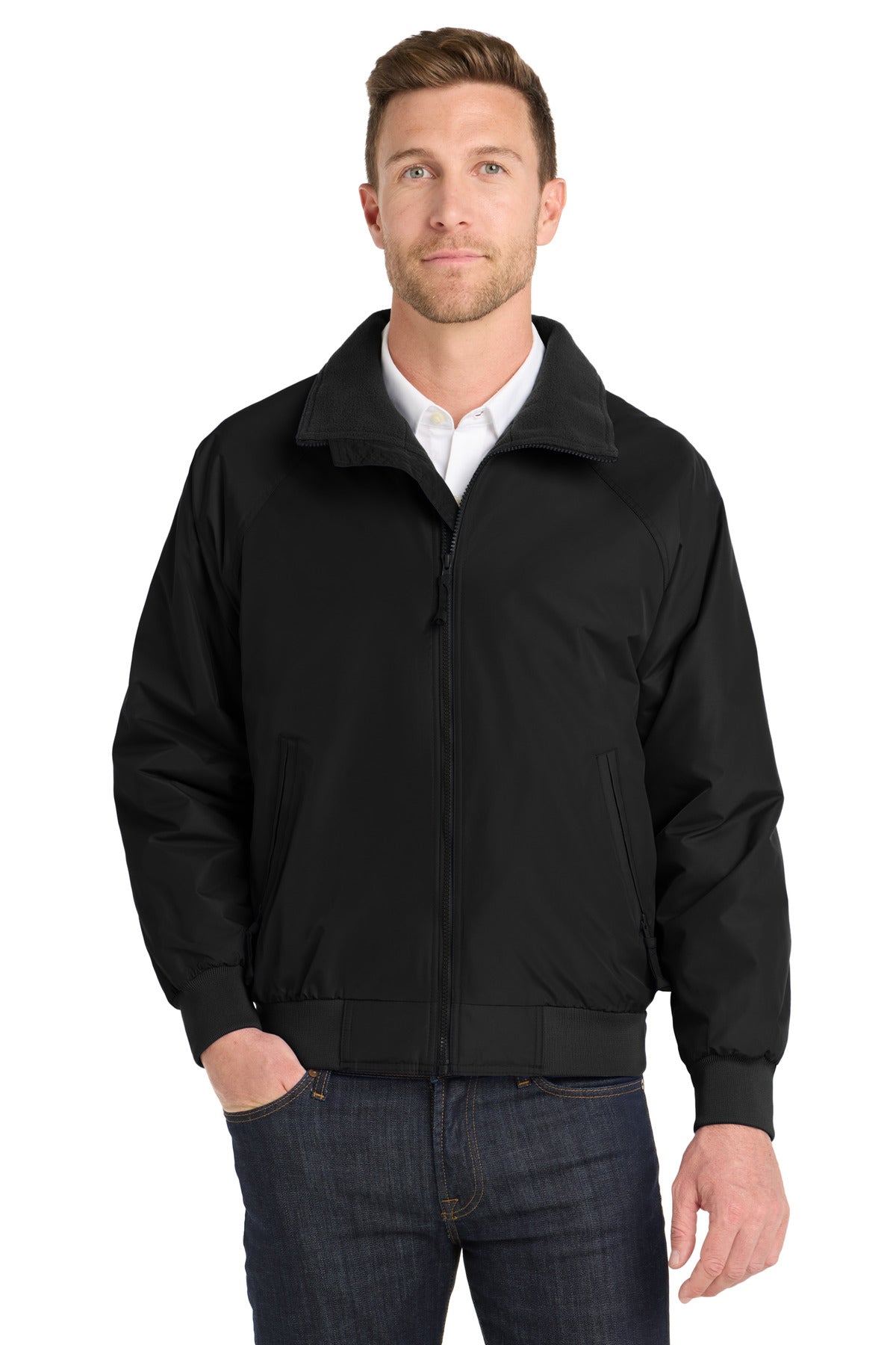 Port Authority Tall Challenger Jacket - True Black/ True Black