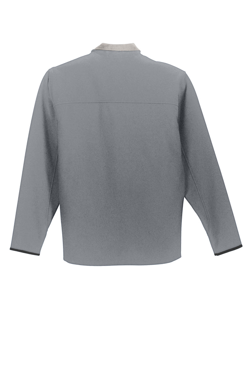Port Authority Tall Glacier Soft Shell Jacket - Smoke Grey/ Chrome