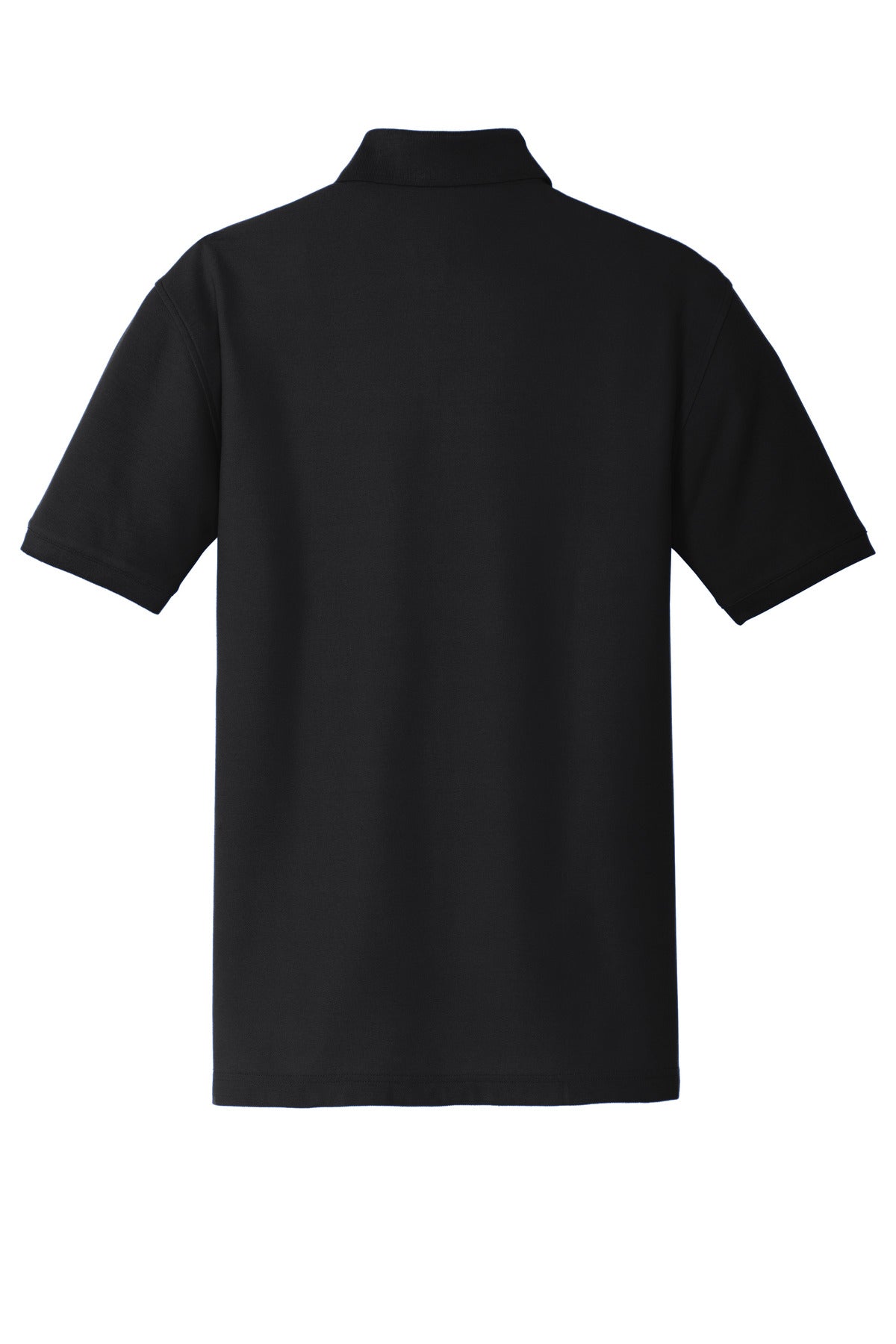 Port Authority Tall Core Classic Pique Polo - Deep Black