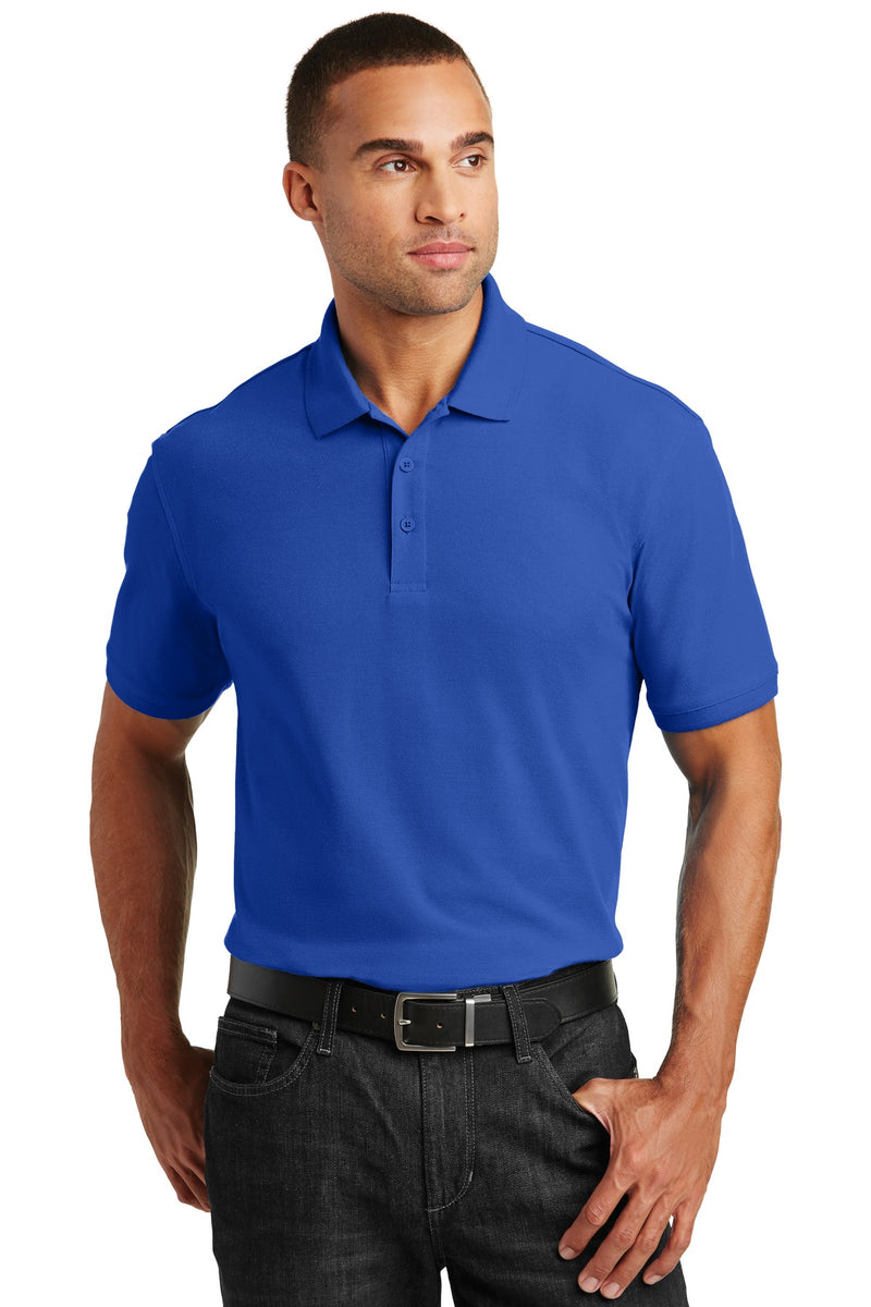 Port Authority Tall Core Classic Pique Polo - True Royal