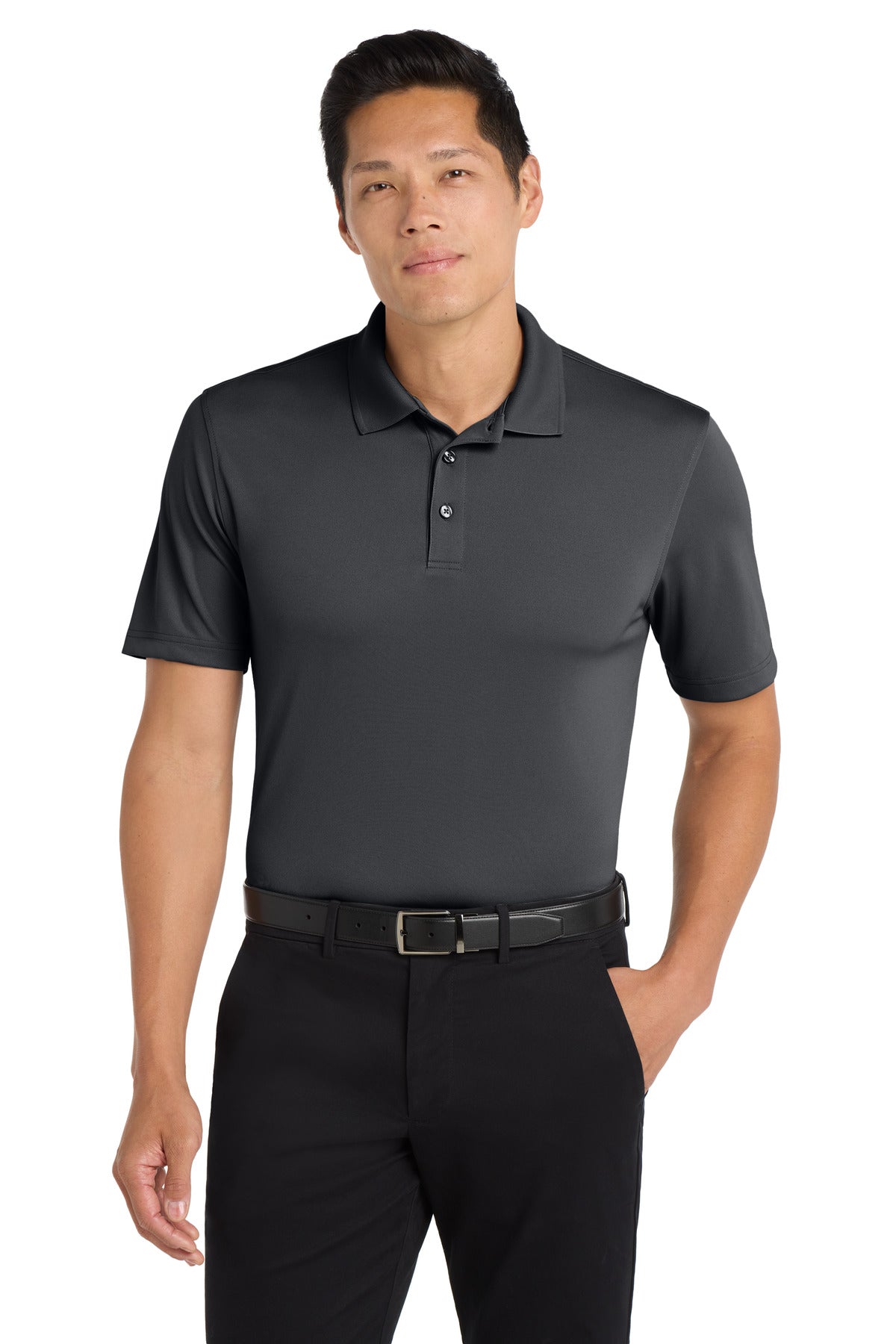 Port Authority Tall Dry Zone UV Micro-Mesh Polo - Graphite