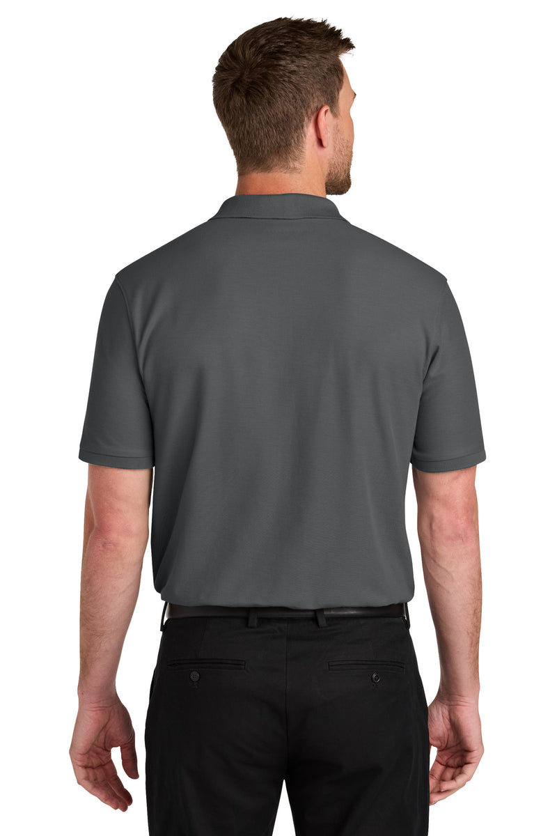 Port Authority Tall Wearever Signature Pique Pocket Polo - Storm Grey