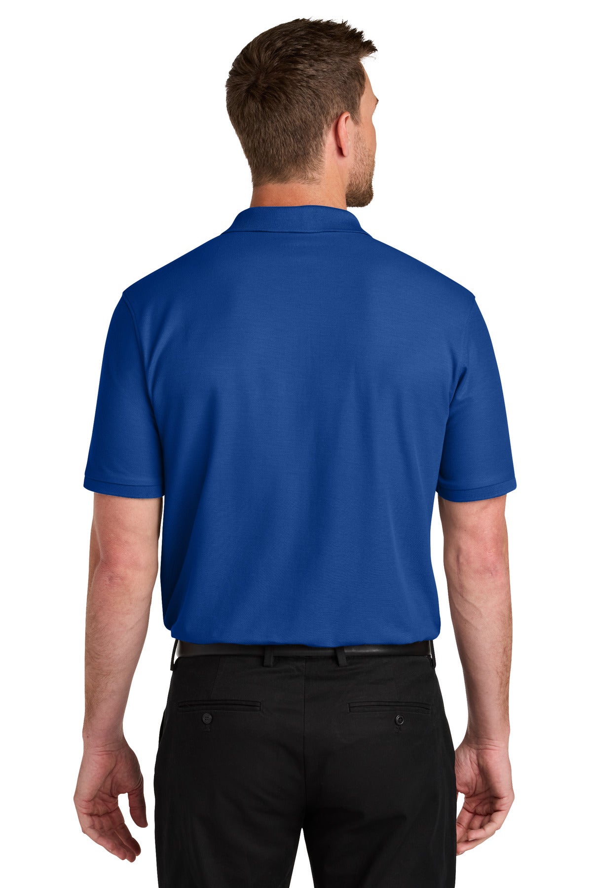 Port Authority Tall Wearever Signature Pique Pocket Polo - True Royal