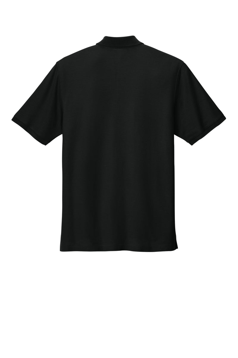 Port Authority Tall Wearever Signature Pique Polo - Deep Black