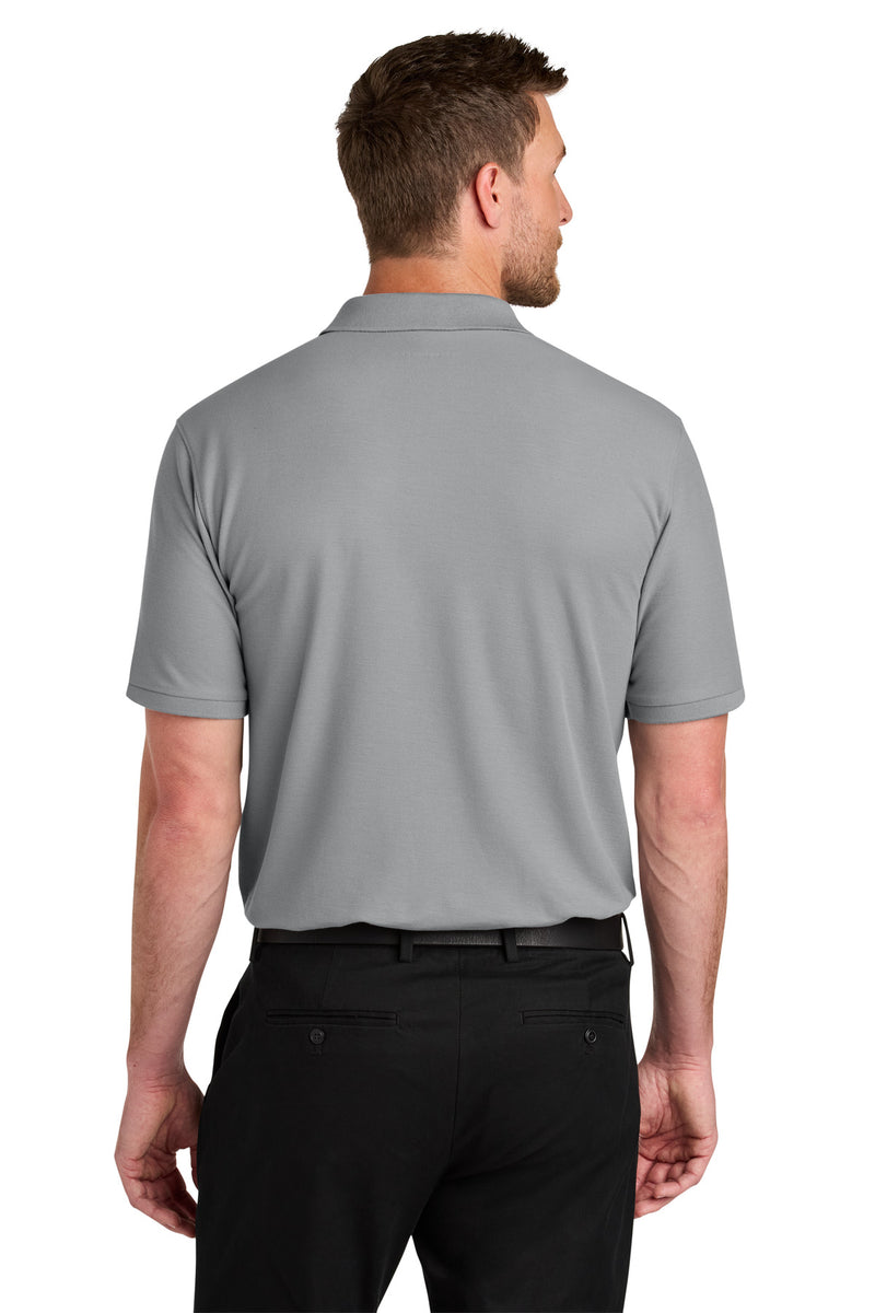 Port Authority Tall Wearever Signature Pique Polo - Gusty Grey