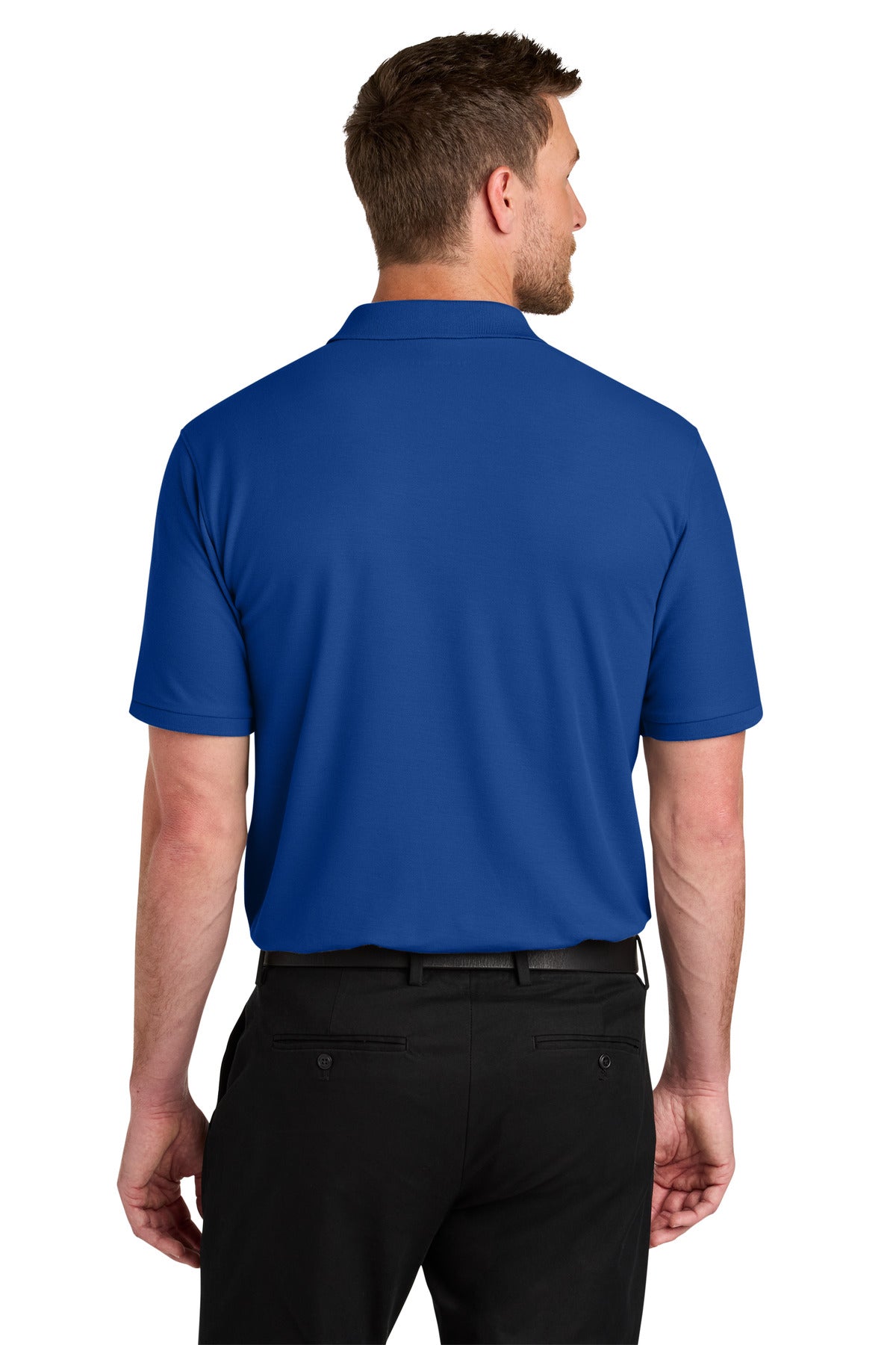 Port Authority Tall Wearever Signature Pique Polo - True Royal