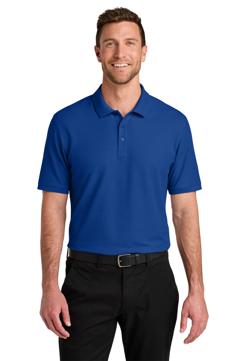 Port Authority Tall Wearever Signature Pique Polo - True Royal