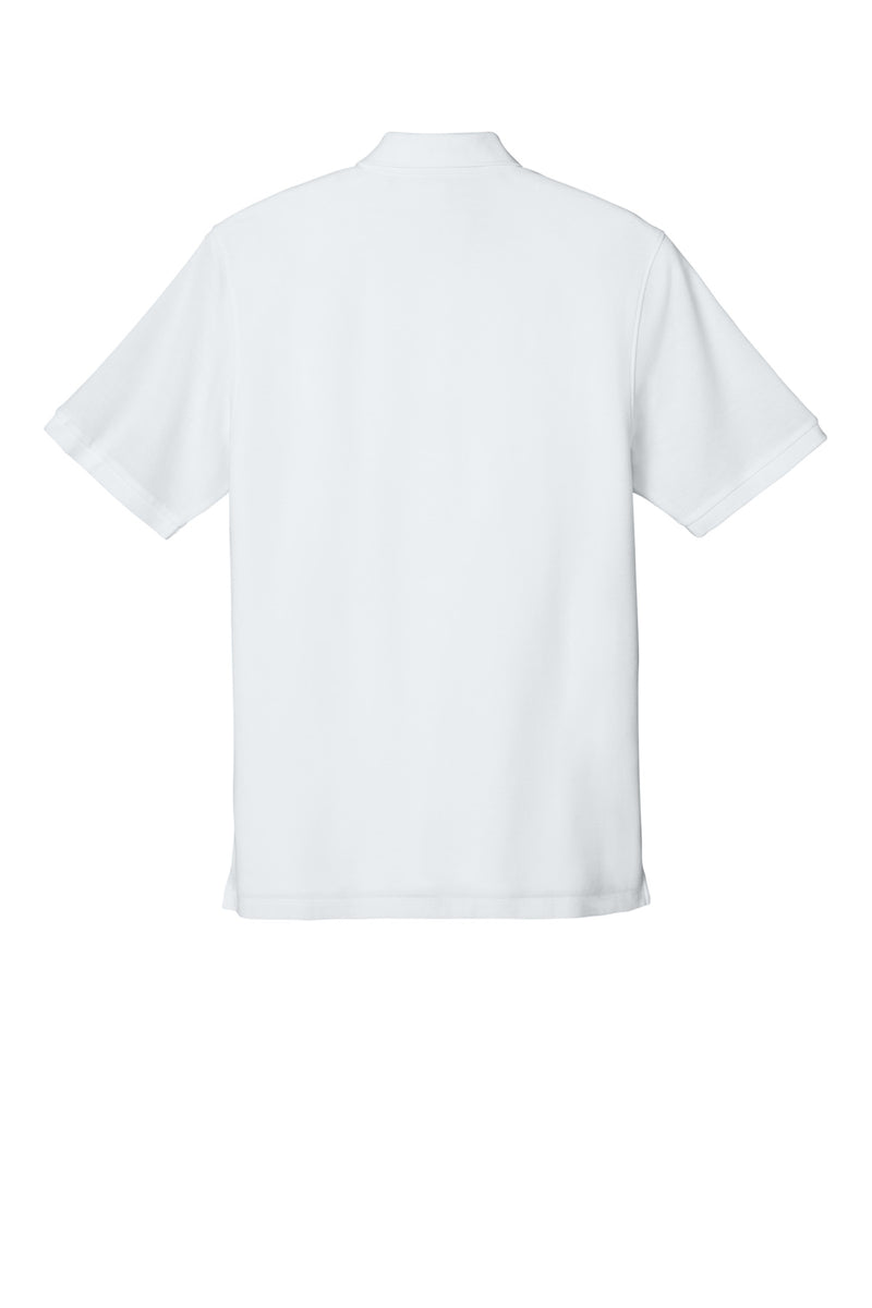 Port Authority Tall Wearever Signature Pique Polo - White
