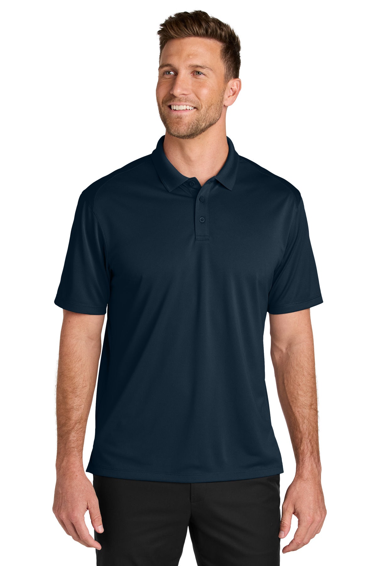 Port Authority Tall Wearever Performance Pique Polo - River Blue Navy