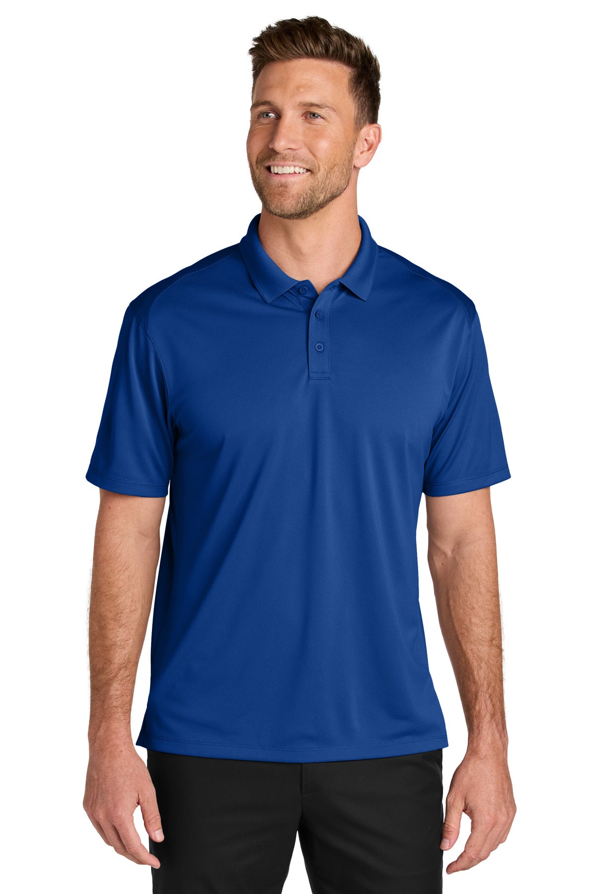 Port Authority Tall Wearever Performance Pique Polo - True Royal
