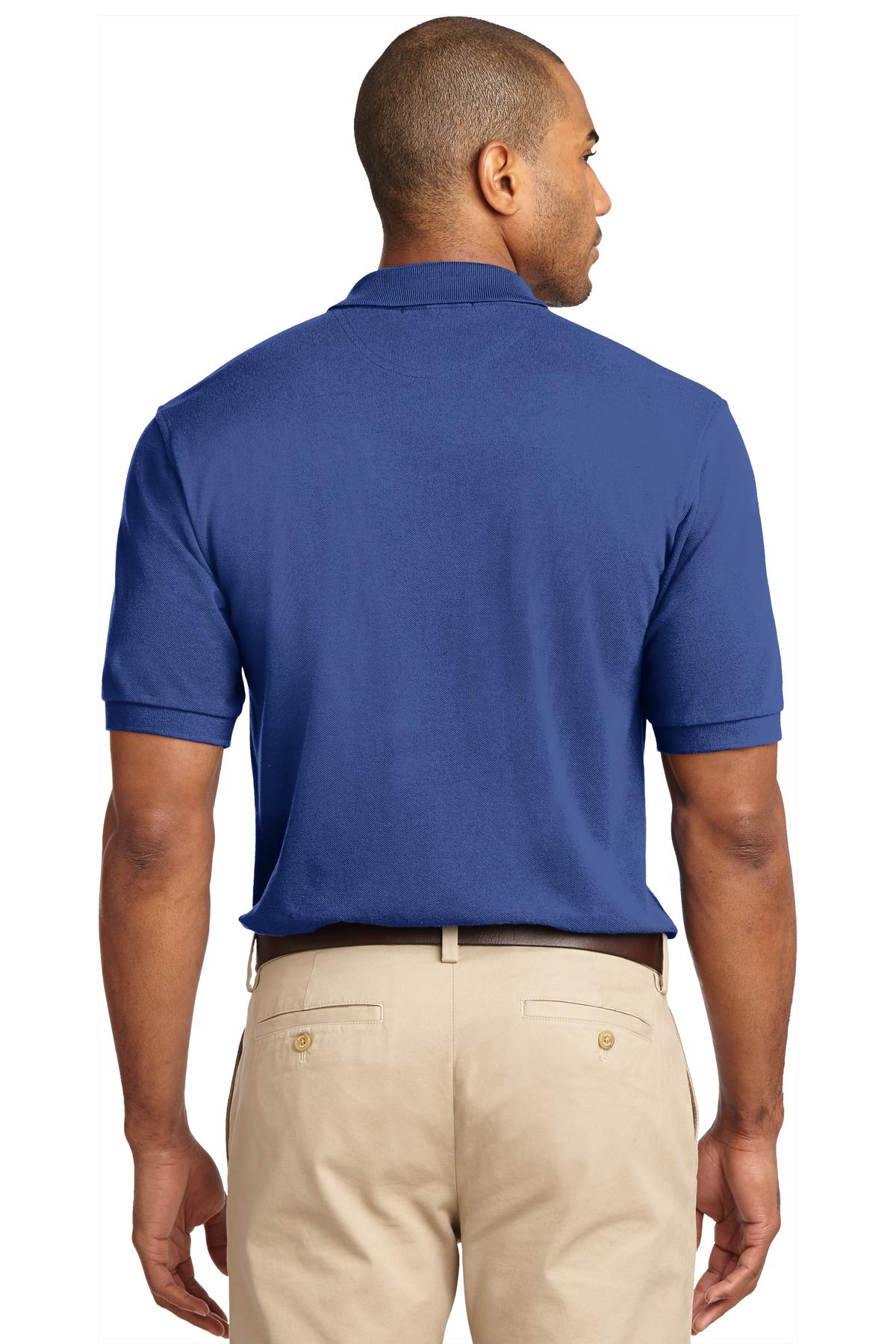Port Authority Tall Heavyweight Cotton Pique Polo - Royal
