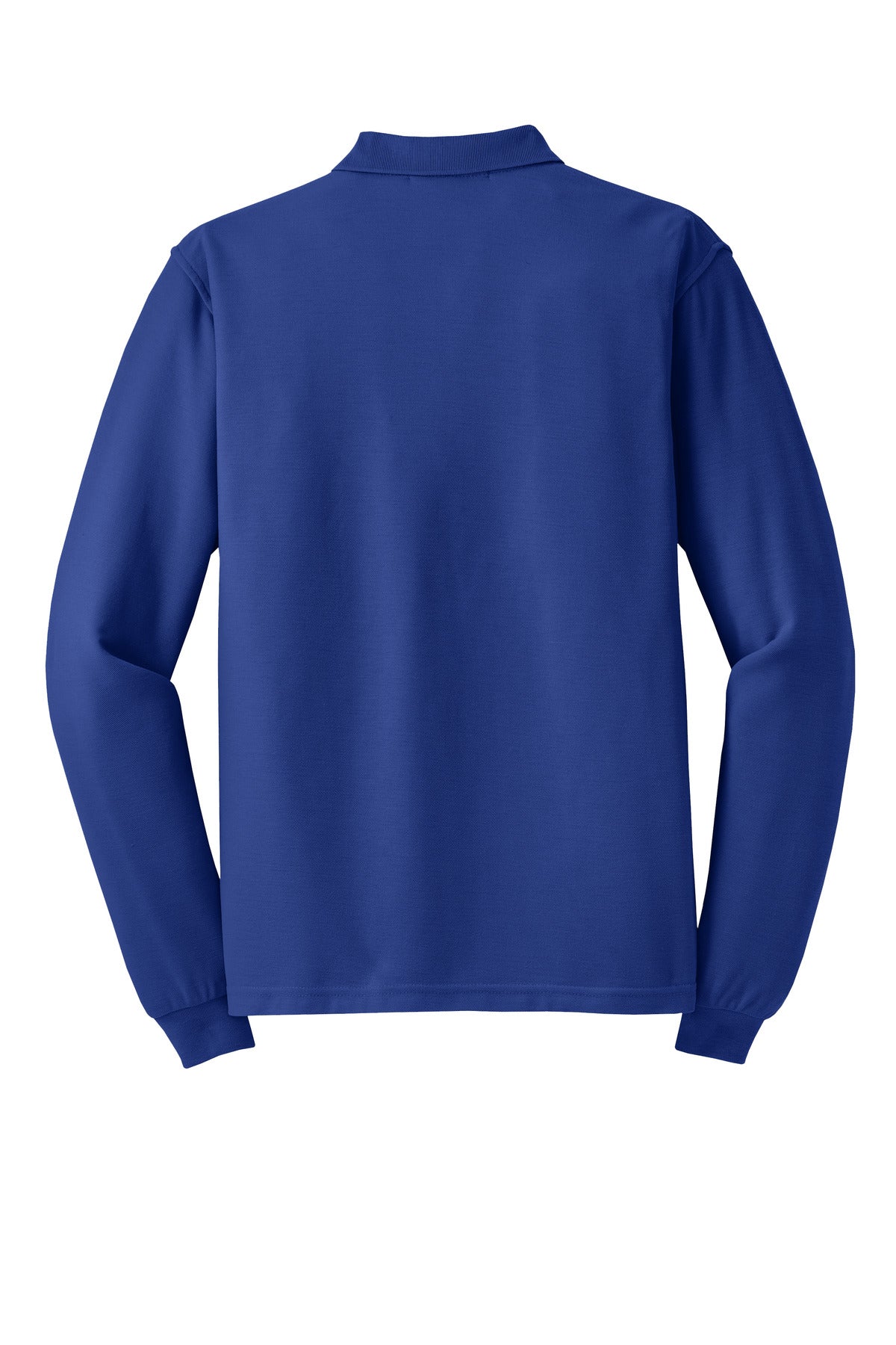Port Authority Tall Silk Touch Long Sleeve Polo - Royal