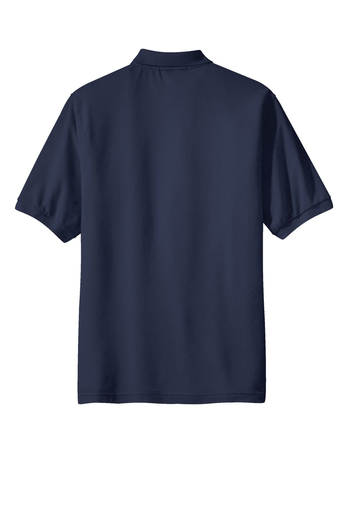Port Authority Tall Silk Touch Polo with Pocket - Navy