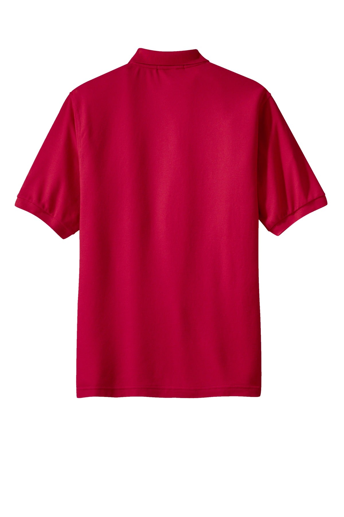 Port Authority Tall Silk Touch Polo with Pocket - Red