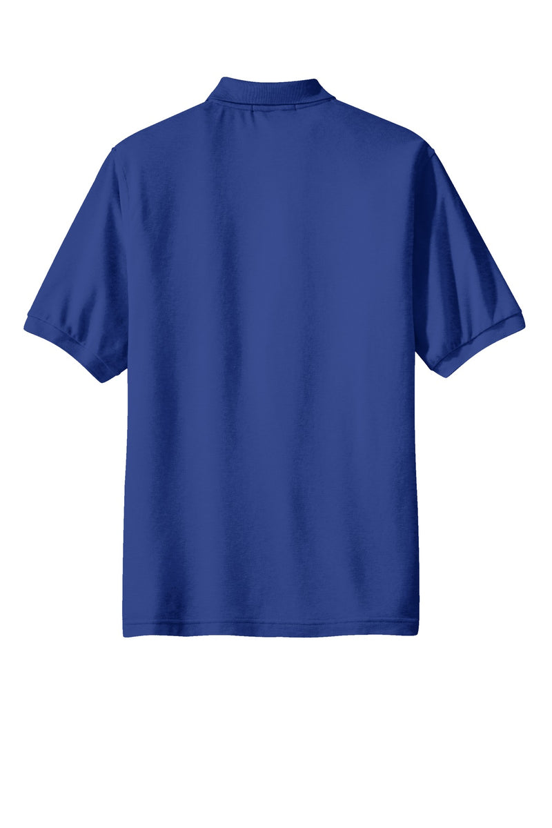 Port Authority Tall Silk Touch Polo with Pocket - Royal