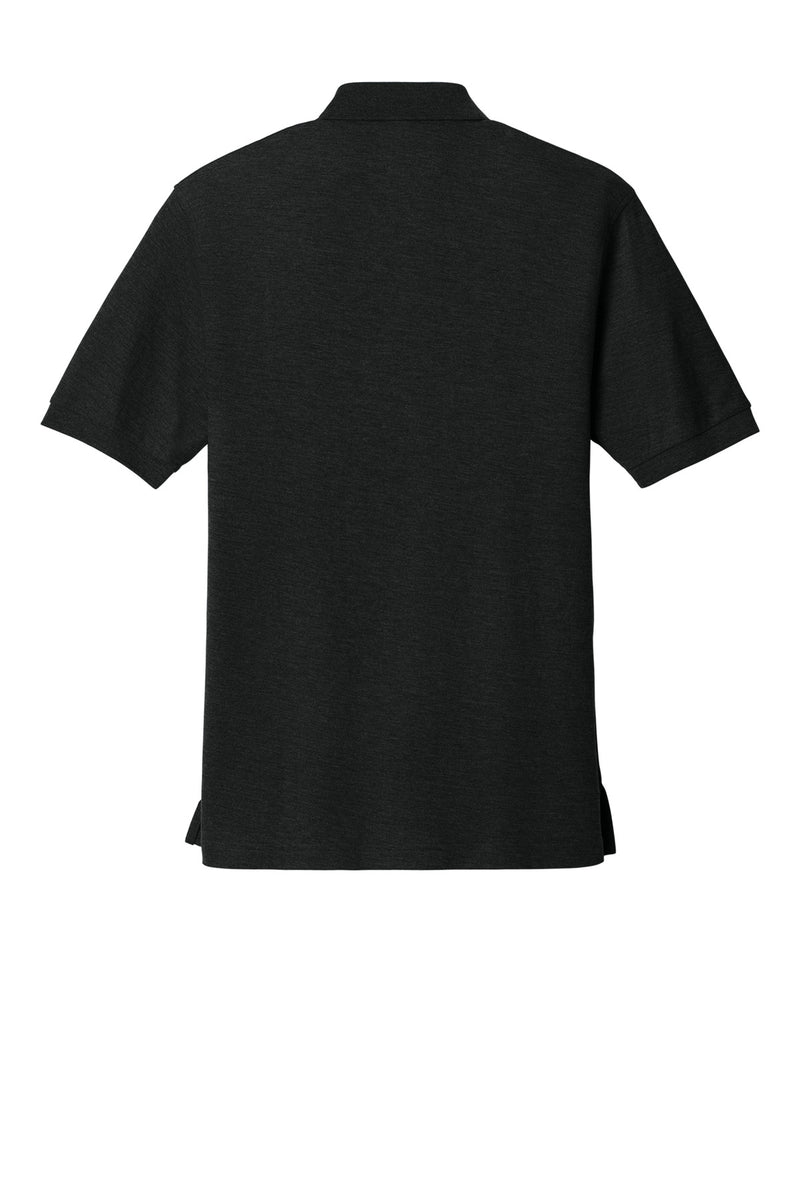 Port Authority Tall Silk Touch Polo - Black