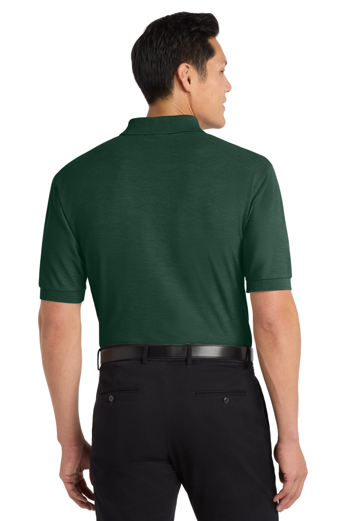 Port Authority Tall Silk Touch Polo - Dark Green