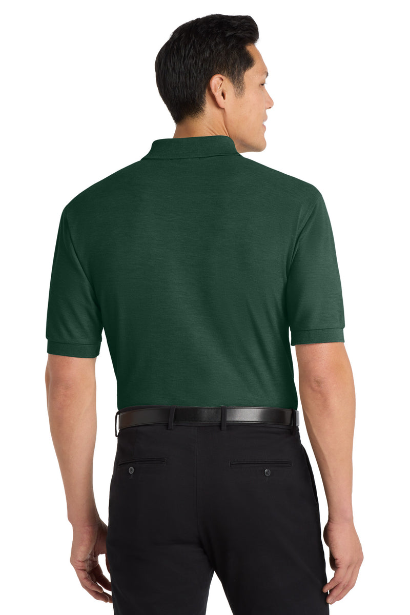 Port Authority Tall Silk Touch Polo - Dark Green