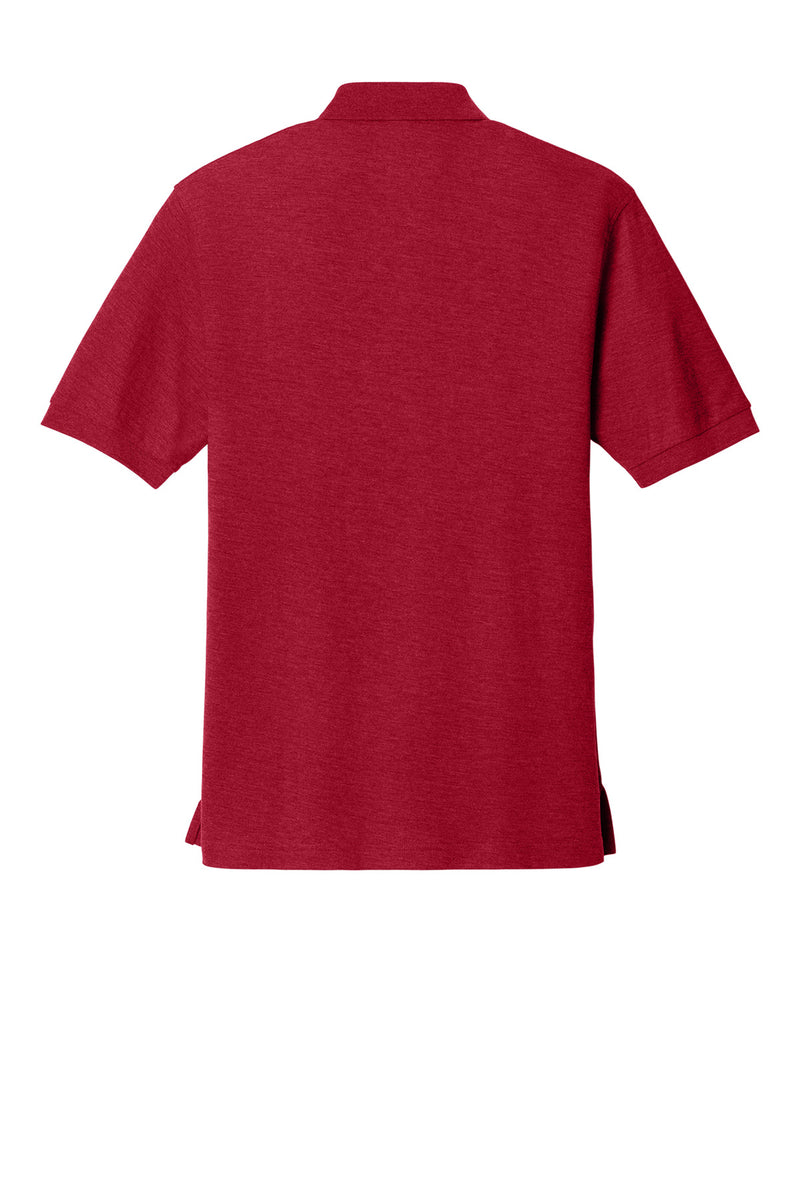 Port Authority Tall Silk Touch Polo - Red