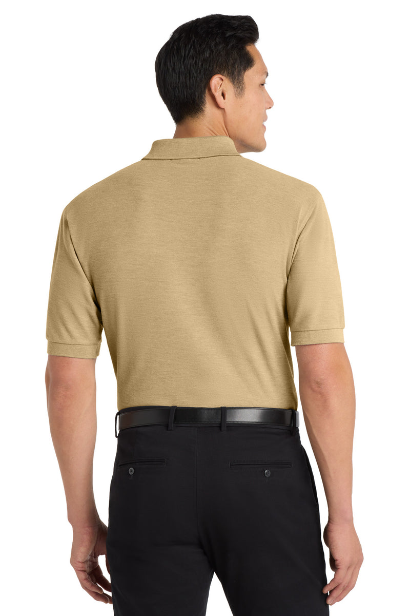Port Authority Tall Silk Touch Polo - Stone