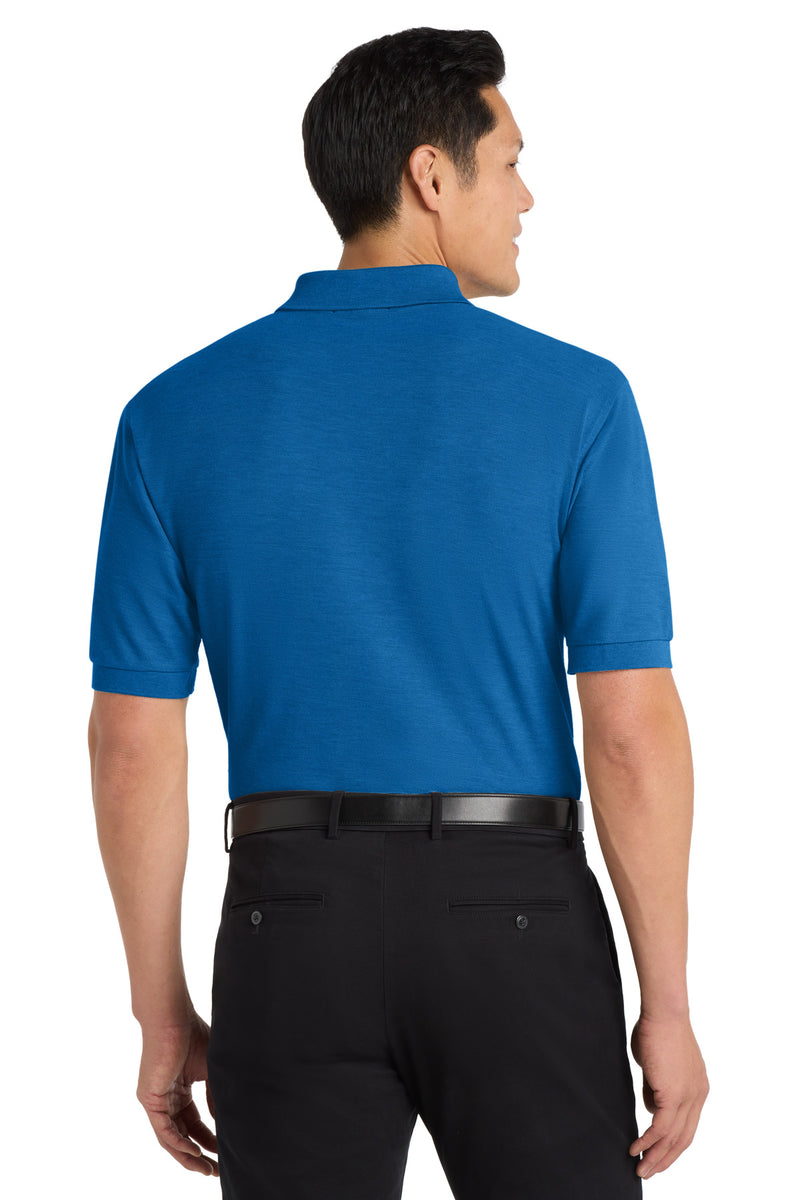 Port Authority Tall Silk Touch Polo - Strong Blue