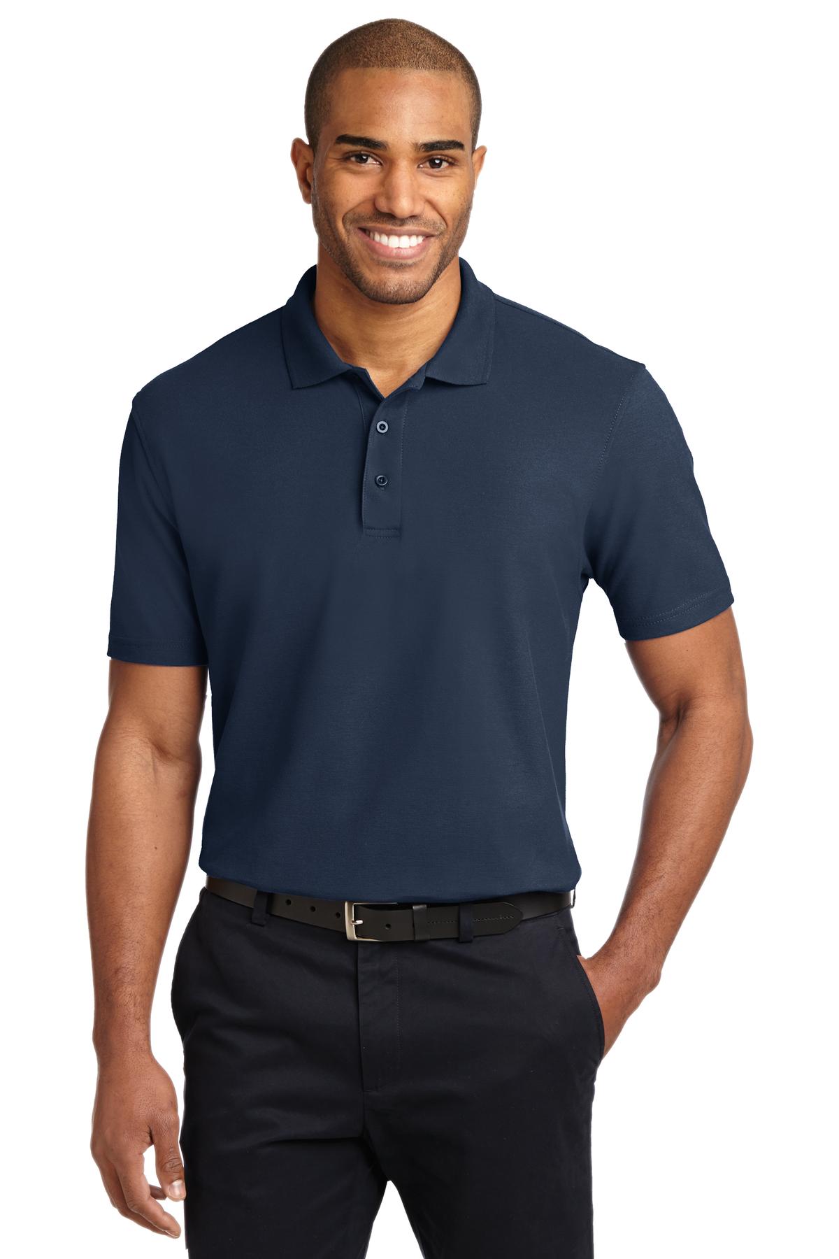 Port Authority Tall Stain-Release Polo - Navy