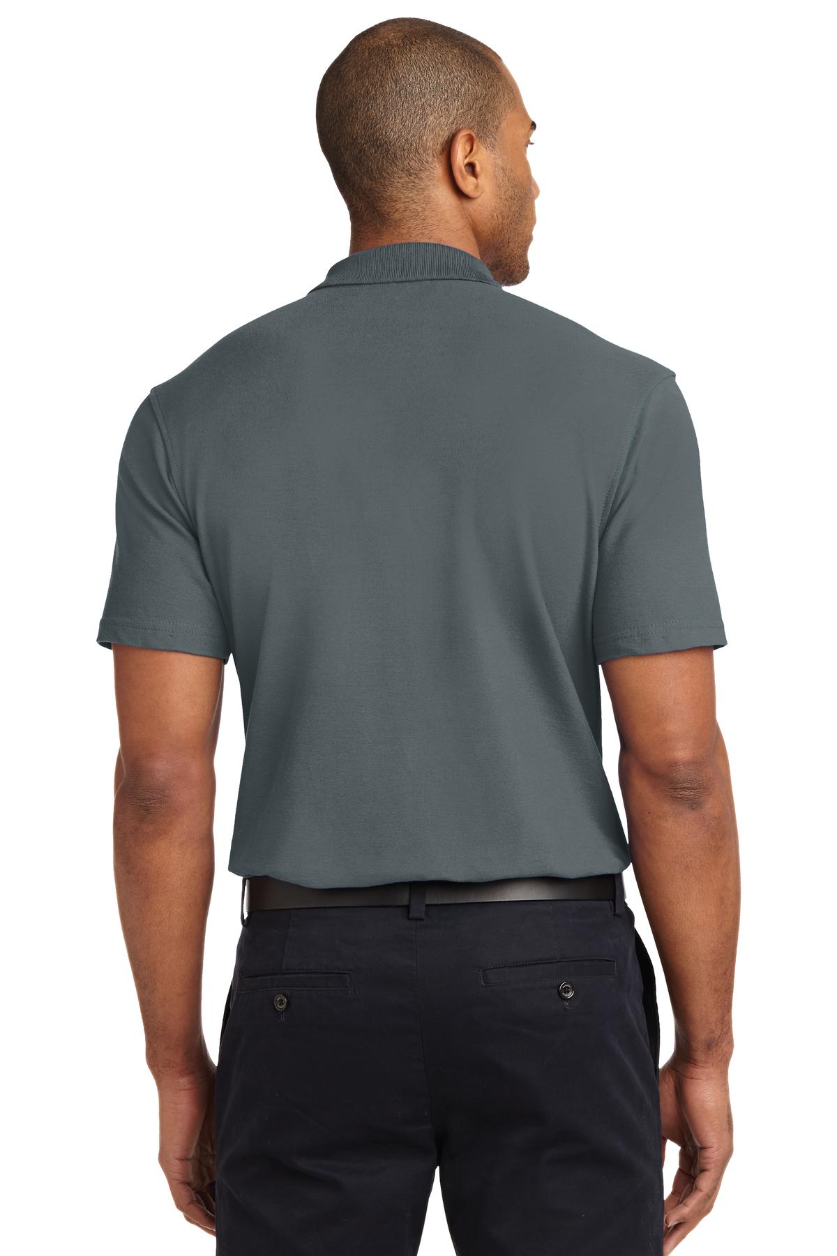 Port Authority Tall Stain-Release Polo - Steel Grey