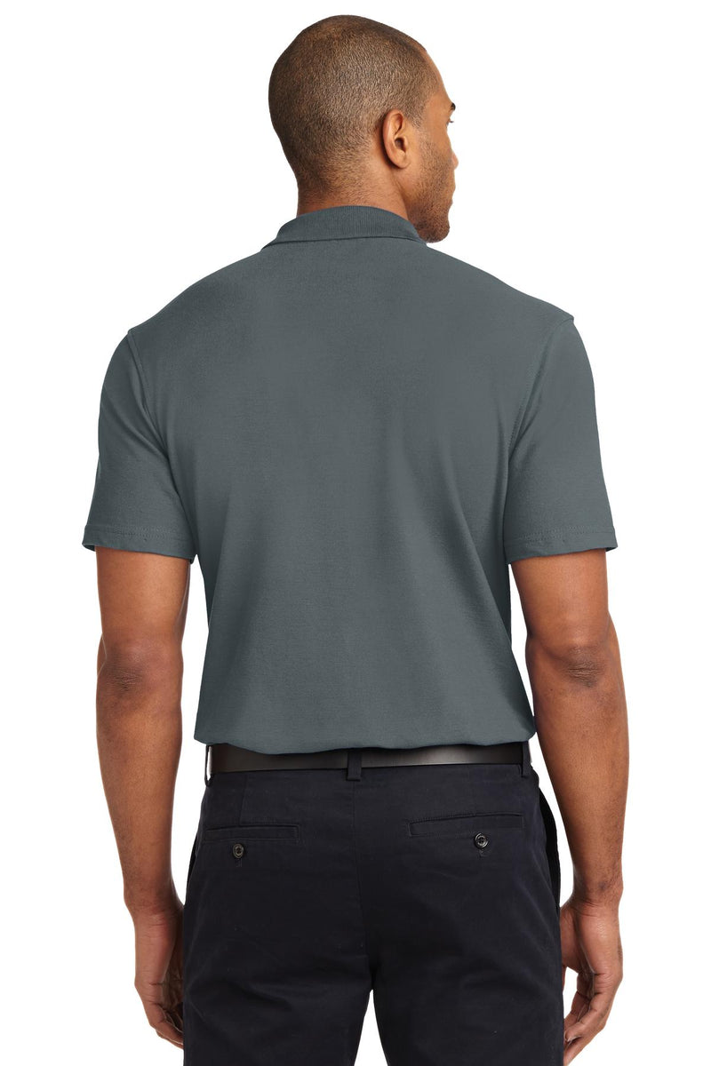 Port Authority Tall Stain-Release Polo - Steel Grey