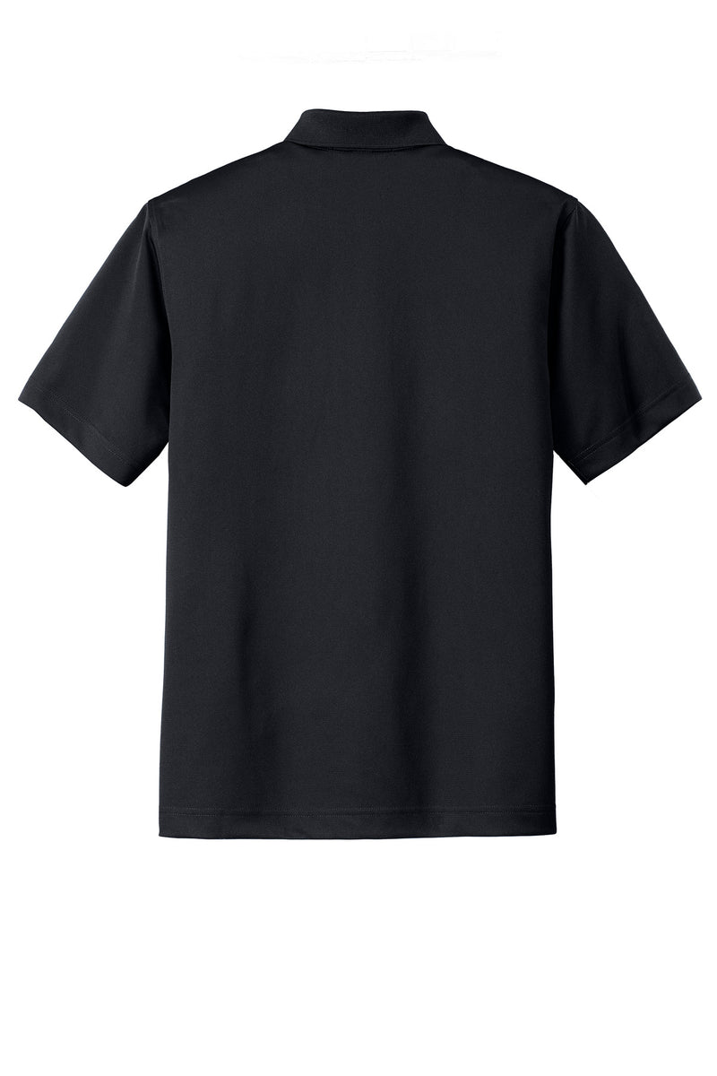Port Authority Tall Tech Pique Polo - Black