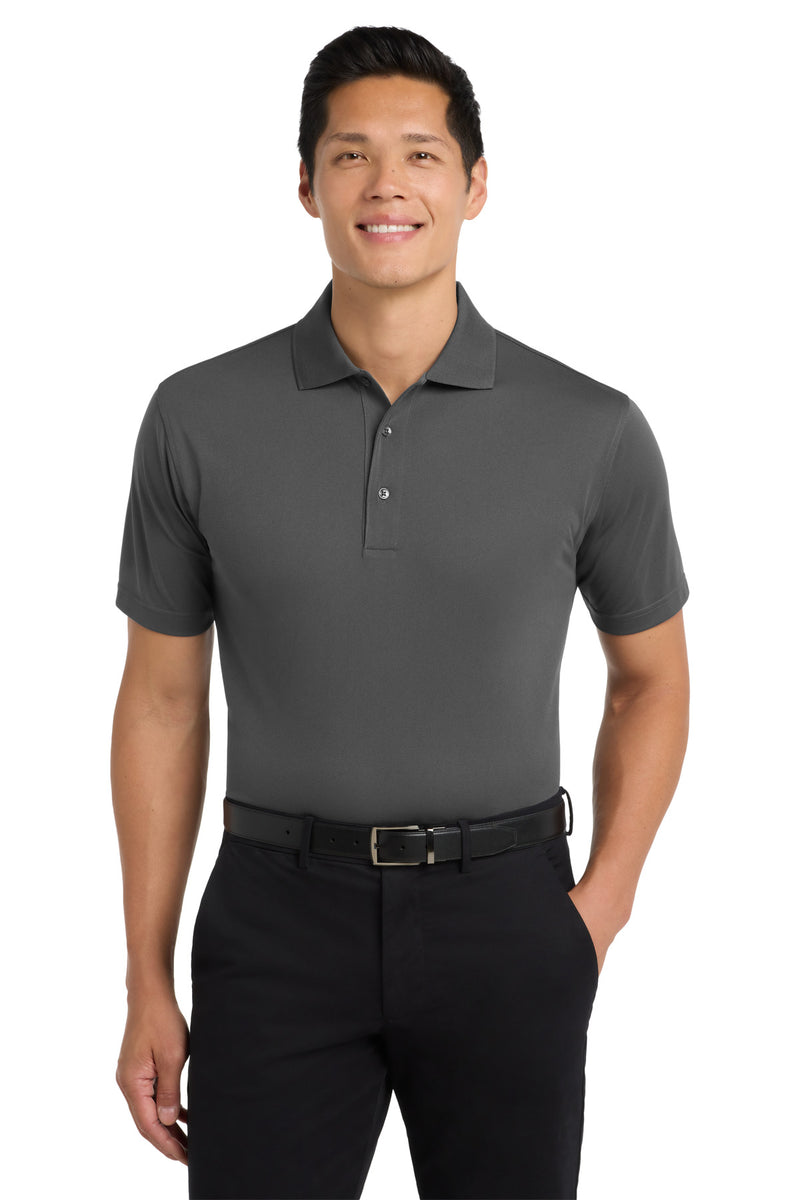 Port Authority Tall Tech Pique Polo - Grey Smoke