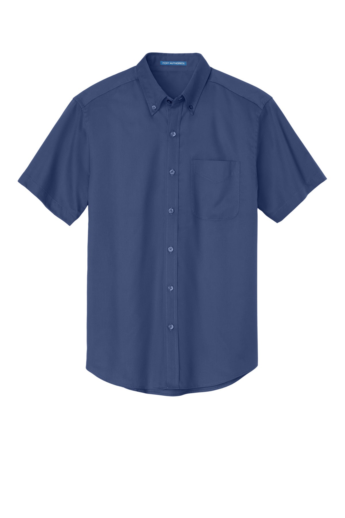 Port Authority Tall Short Sleeve Easy Care Shirt - Mediterranean Blue