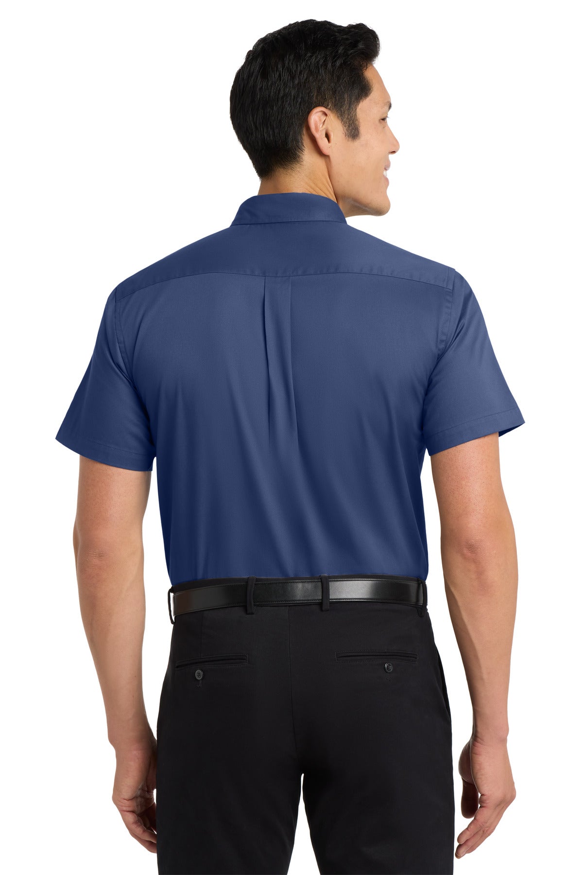 Port Authority Tall Short Sleeve Easy Care Shirt - Mediterranean Blue